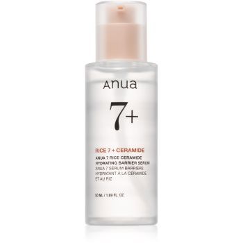 Anua Rice 7 Ceramide Hydrating Barrier Serum ser de piele intens hidratant reface bariera protectoare a pielii