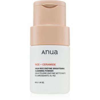 Anua Rice Enzyme Brightening Cleansing Powder pudra de curatare fina faciale