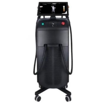 Aparat Profesional Epilare Definitiva 2 Manipuli Laser Diodă 1200W + 1200W - 3 Lungimi (755nm, 808nm, 1064nm)