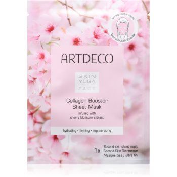 ARTDECO Skin Yoga Collagen mască textilă fortifiantă