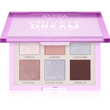 Astra Make-up Private Dream Palette paletă cu farduri de ochi