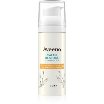 Aveeno Calm + Restore lotiune hidratanta SPF 50