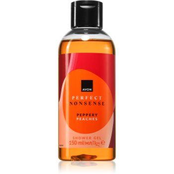 Avon Perfect Nonsense Peppery Peaches gel parfumat pentru duș