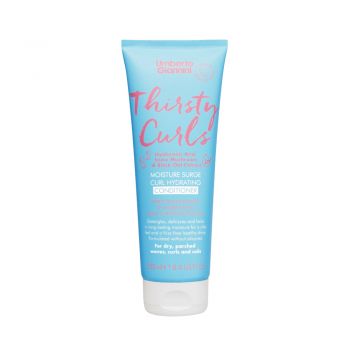 Balsam hidratant pentru parul cret uscat, cu acid hialuronic, Thirsty Curls, Umberto Giannini, 250 ml