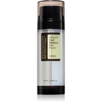Cosrx Advanced Snail Radiance Dual Essence ser hidratant pentru stralucire cu extract de melc