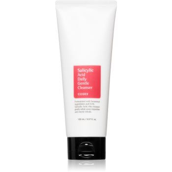 Cosrx Salicylic Acid Daily Gentle Cleanser demachiant spumant delicat pentru pielea problematica