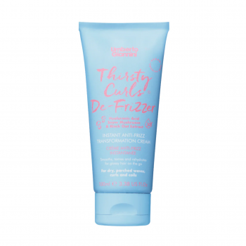 Crema leave-in pentru netezirea buclelor, cu efect anti-frizz, Thirsty Curls De-Frizzer, Umberto Giannini, 100 ml