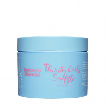 Crema lejera pentru hidratarea si definirea buclelor, Thirsty Curls Souffle, Umberto Giannini, 300 ml