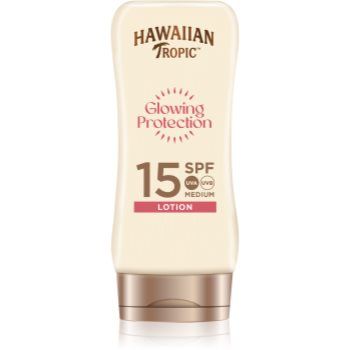 Hawaiian Tropic Satin Protection Ultra Radiance lapte de corp pentru soare rezistent la apa SPF 15