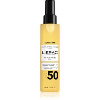 Lierac Sunissime The Silky Sun Oil ulei pentru plaja SPF 50