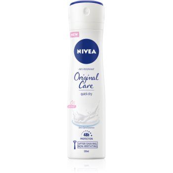 NIVEA Original Care spray anti-perspirant fară alcool