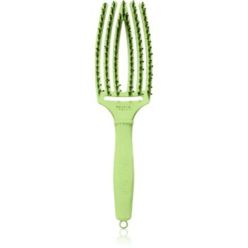 Olivia Garden Fingerbrush Boar & Nylon perie de par cu peri de nailon și de mistreț