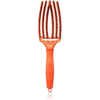 Olivia Garden Fingerbrush Boar & Nylon perie de par cu peri de nailon și de mistreț