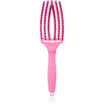 Olivia Garden Fingerbrush Boar & Nylon perie de par cu peri de nailon și de mistreț