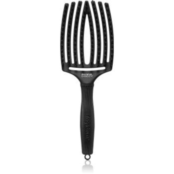 Olivia Garden Fingerbrush Boar & Nylon perie de par cu peri de nailon și de mistreț