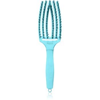 Olivia Garden Fingerbrush Boar & Nylon perie de par cu peri de nailon și de mistreț