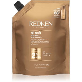 Redken All Soft sampon hranitor pentru par uscat si fragil