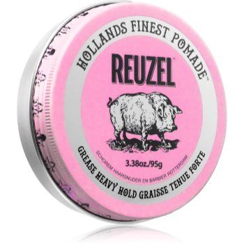 Reuzel Pink Grease Heavy Hold alifie pentru par