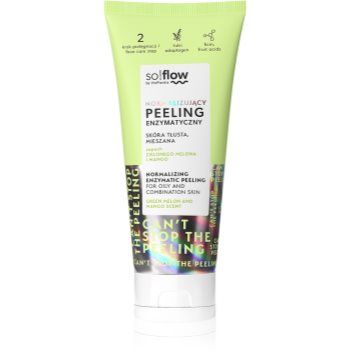 so!flow Normalizing Face Peeling peeling de curățare profundă pentru ten gras