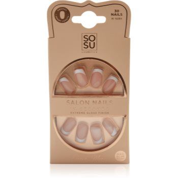 SOSU Cosmetics Salon Nails French Mani unghii artificiale