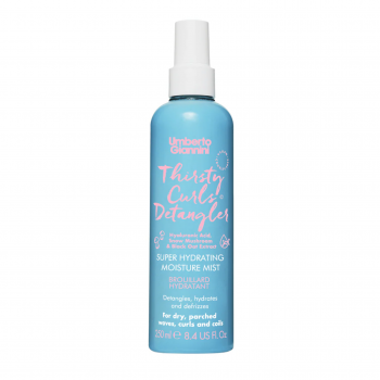 Spray pentru hidratare profunda si definirea buclelor, Thirsty Curls Detangler, Umberto Giannini, 250 ml
