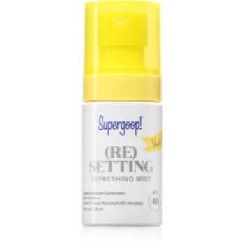 Supergoop! (Re)setting Spray revigorant SPF 40