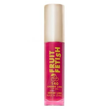 Ulei de Buze Hidratant - Milani Fruit Fetish Lip Oil, nuanta Cherry Lime, 4 ml
