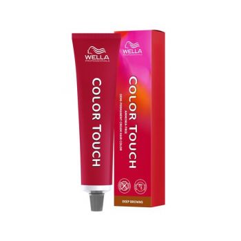 Vopsea de Par Demipermanenta - Wella Professionals Color Touch, Deep Browns, Light Blonde Brown Ash 8/71, 60 ml