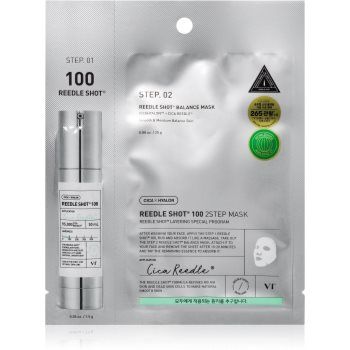 VT Cosmetic Reedle Shot 100 2-Step Mask masca intensă de întinerire pentru tratarea tenului în două faze