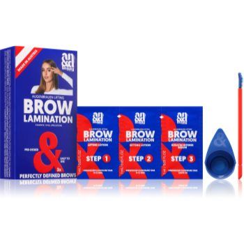 A.N.D. Beauty Brow Lamination Kit set pentru aranjarea sprâncenelor
