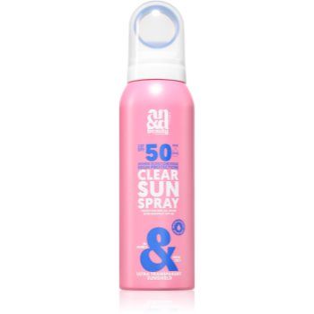 A.N.D. Beauty Clear Sun Spray Spray protector invizibil SPF 50