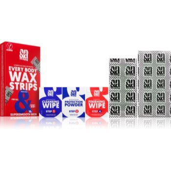 A.N.D. Beauty Wax Strips Every Body benzi depilatoare cu ceara rece pentru corp