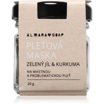Almara Soap Face masca de fata pentru curatare pentru ten gras si problematic