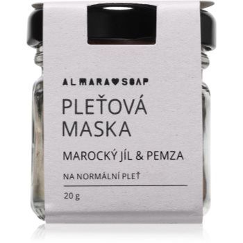 Almara Soap Face masca pentur fata cu efect de peeling pentru piele normala