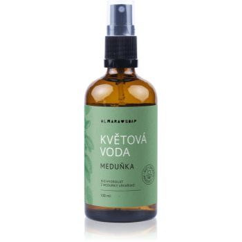 Almara Soap Floral Water Lemon balm loțiune pentru față pentru tenul uscat