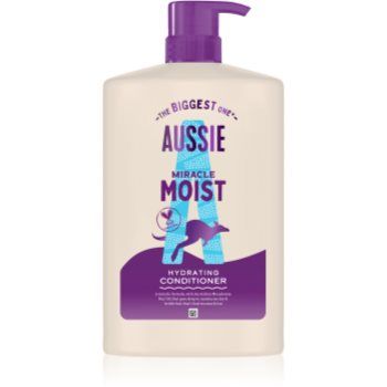 Aussie Miracle Moist balsam hidratant pentru păr uscat și deteriorat