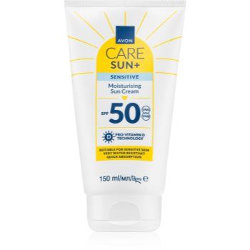 Avon Care Sun + Sensitive protectie solara hidratanta pentru piele sensibilă