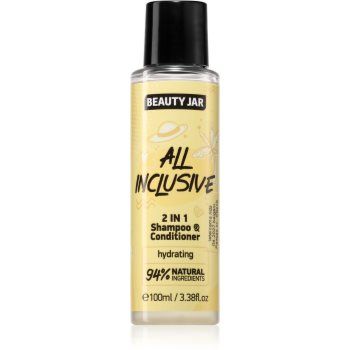 Beauty Jar All Inclusive sampon si balsam 2 in 1 cu efect de hidratare