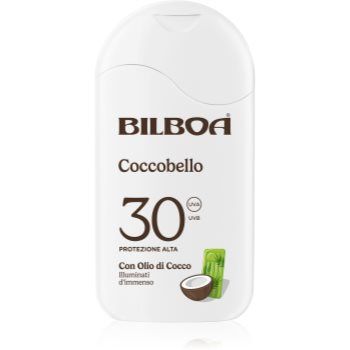 Bilboa Coccobello Latte loțiune pentru plaja cu ulei de cocos