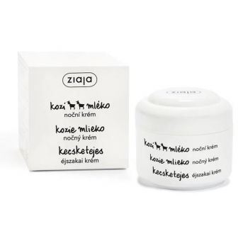 Crema de noapte cu lapte de capra, Ziaja, 50 ml