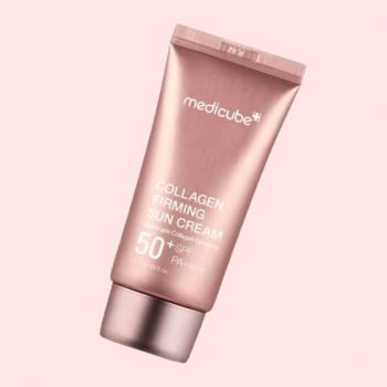 Crema protectie solara, Collagen Firming Sun Cream 50+SPF PA++++, Medicube, 50ml