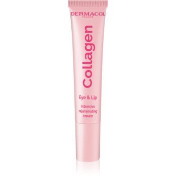 Dermacol Collagen cremă intensivă cu efect de întinerire pentru ochi și buze