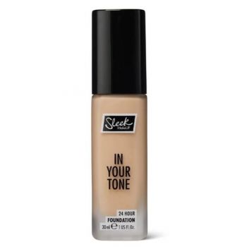 Fond de Ten - Sleek MakeUP In Your Tone 24 Hour Foundation, nuanta 3W Light, 30 ml
