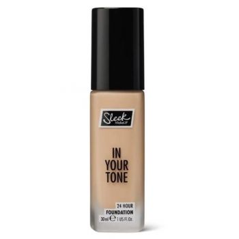 Fond de Ten - Sleek MakeUP In Your Tone 24 Hour Foundation, nuanta 4N Light, 30 ml