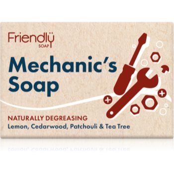 Friendly Soap Mechanic's Bar Sapun natural pentru fata si corp