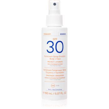 Korres Yoghurt Sunscreen lotiune pentru bronzat Spray