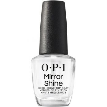 Lac de Unghii Transparent Top Coat - OPI Nail Lacquer Mirror Shine, 15 ml