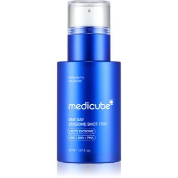 Medicube One Day Exosome Shot Pore Ampoule 7500 ser revitalizant impotriva imperfectiunilor pielii