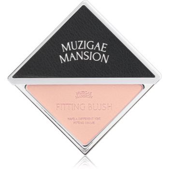 MUZIGAE MANSION Fitting Blush blush cu efect matifiant