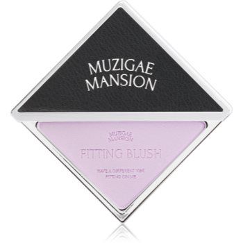 MUZIGAE MANSION Fitting Blush blush cu efect matifiant